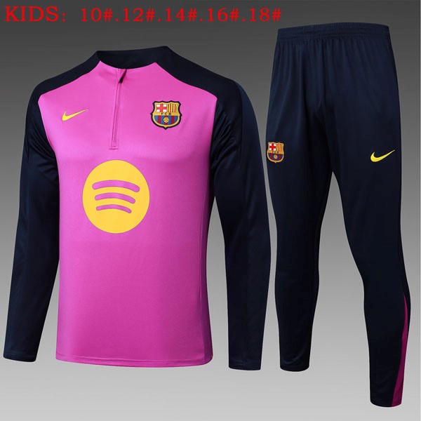 Ninos Sudadera De Training Barcelona 2025/26 Purpura 5